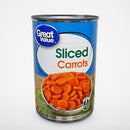 Great Value Sliced Carrots, 14.5 oz