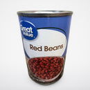 6 Cans of Great Value Red Beans, 15.5 oz
