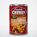 Campbell's Chunky Chicken Tortilla White Meat Soup, 18.6 oz Cans