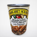 6 Cans of Margaret Holmes Seasoned Pinto Beans with Onions, 14.5 oz