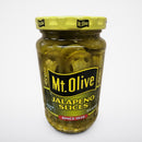 3 Jars Mount Olive Jalapeno Slices Peppers 12 oz
