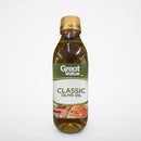 Four Bottles Great Value Classic Olive Oil 17 fl oz Bottle