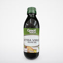 Four Bottles Great Value Extra Virgin Olive Oil 17 fl oz Bottle