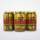 3 Jars of Mount Olive Sweet Heat Bread & Butter Pickle Spears, 16 oz