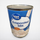 6 Cans Great Value Evaporated Milk 12 oz Can