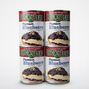 4 Cans of Lucky Leaf Premium Blueberry Fruit Filling & Topping, 21 oz