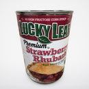4 Cans of Lucky Leaf Premium Strawberry Rhubarb Fruit Filling & Topping, 21 oz