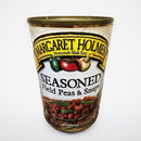 6 Cans of Margaret Holmes Seasoned Field Peas & Green Bean Snaps, 15 oz