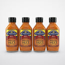 4 Bottles of Bookbinder's Spicy Sriracha Sauce, 9 oz