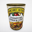 6 Cans of Margaret Holmes Southern Style Tomatoes, Okra and Corn, 14.5 oz