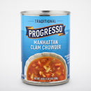 Progresso Traditional Manhattan Clam Chowder Soup, 19 oz Cans