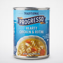 Progresso Traditional Hearty Chicken & Rotini Soup, 19 oz Cans
