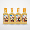 4 Bottles of Great Value Honey Mustard Salad Dressing & Dip, 16 oz