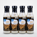 4 Bottles of Great Value Lemon Pepper Wing Sauce, 12 oz