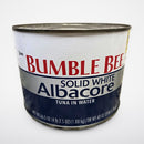 2 Cans of Bumble Bee Solid White Albacore Tuna in Water, 66.5 oz