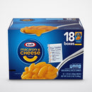18 Boxes Kraft Original Macaroni & Cheese Dinner 7.25 oz