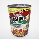 11 Campbell's SpaghettiOs Pasta with Meatballs Cans Tomato Sauce