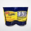6 Cans Bumble Bee Snow's Ocean Chopped Clams Can Chowder Dip