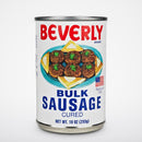 Beverly Bulk Sausage Cured 10 oz Can