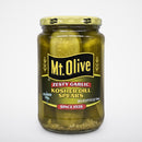 Mount Olive Zesty Garlic Kosher Spears Pickles, 24 oz
