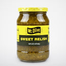 Mount Olive Sweet Salad Cubes Relish 16 oz Salad Tuna Mt-19233