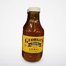 George's Honey BBQ Wing Sauce Marinade Chicken Hot Dip-0