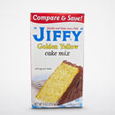 4 Boxes of Old Fashioned Jiffy Golden Yellow Cake Mix, 9 oz