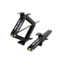 Camco Eaz-Lift 24" Scissor Jack 7500 lb Pair Stabilizer Camper RV Travel Trailer