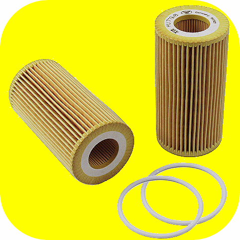 2 Oil Filters Volvo C30 C70 S40 V50 filter T5 AWD-11654