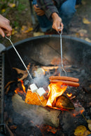 Campfire Roasting Forks 20" Set of 4 Hot Dog Marshmallow Camping