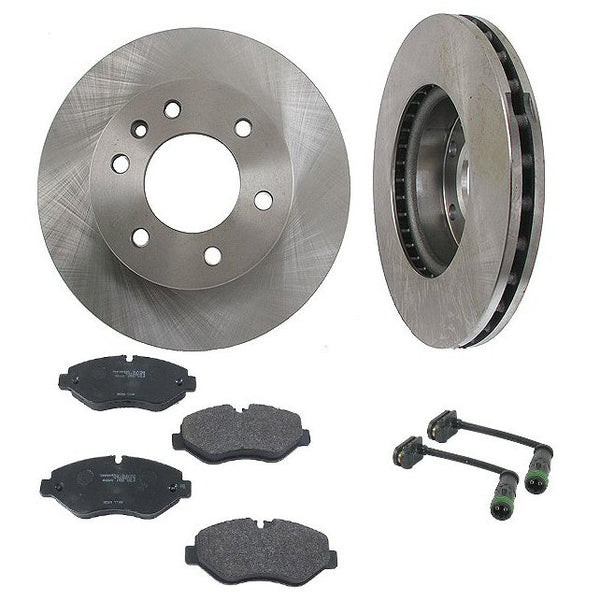 Front Brake Pads Rotors Dodge Freightliner Sprinter Van-0