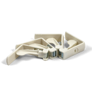 White Plastic Tablecloth Clamps Set of 4 Picnic Table up to 2"