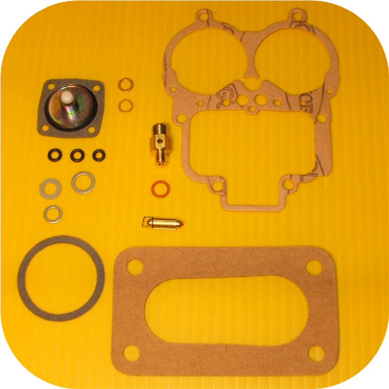 Weber 38/38 Carburetor Tune Up Air Filter Cleaner & Rebuild Kit DGES-22439