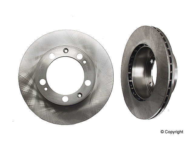 Front Disc Brake Rotors Porsche 944 944S S 87-89 Pair-0