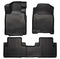 2012-2014 Honda CR-V CRV Floor Mats Black Husky Liners WeatherBEATER Front Rear-0