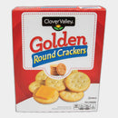 Clover Valley Golden Round Crackers, 10.3 oz