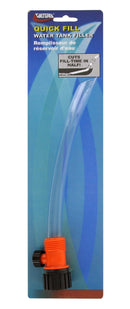 A01-0031VP Quick Fill Pigtail With Shut-Off Carded Camper RV Travel Trailer