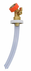 A01-0035VP Fresh Water Tank Filler With Shut Off Valve Camper RV Travel Trailer
