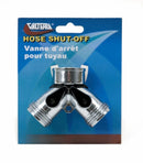 A01-0131VP Double Hose Shutoff Metal Carded Camper RV Travel Trailer Motorhome