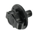 A01-0168BK Water Inlet 2-3/4" Flange MPT Black Bulk Camper RV Travel Trailer