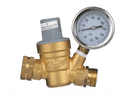 A01-1117VP Adjustable Water Regulator Brass Lead-Free Camper RV Travel Trailer