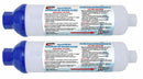 A01-1132VP 2 Pack Fresh Water Filter Aqua Fresh Camper RV Travel Trailer