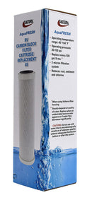A01-1136 AquaFRESH Carbon Block Filter 10" Aqua Fresh Camper RV Travel Trailer