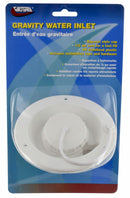 A01-2003VP Gravity Water Inlet White Carded Camper RV Travel Trailer Motorhome