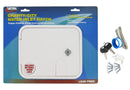 A01-2004VP Gravity/Plastic City Water Inlet Hatch White Camper RV Travel Trailer