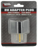 A10-0014VP Electrical Adapter 30/15 Amp Carded Mighty Camper RV Travel Trailer