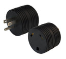 A10-1530ARDVP 15A Male To 30A Female Round Adapter Plug Camper RV Travel Trailer