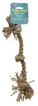 A10-2024VP Doggy-Hemp Rope Toy 16" Pet Toy For Dogs Camper RV Travel Trailer