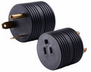 A10-3015ARDVP 30A MALE TO 15A FEMALE ROUND ADAPTER PLUG Camper RV Travel Trailer