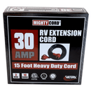 A10-3015EH Mighty Cord 30Amp Extension Cord with Handle Camper RV Travel Trailer